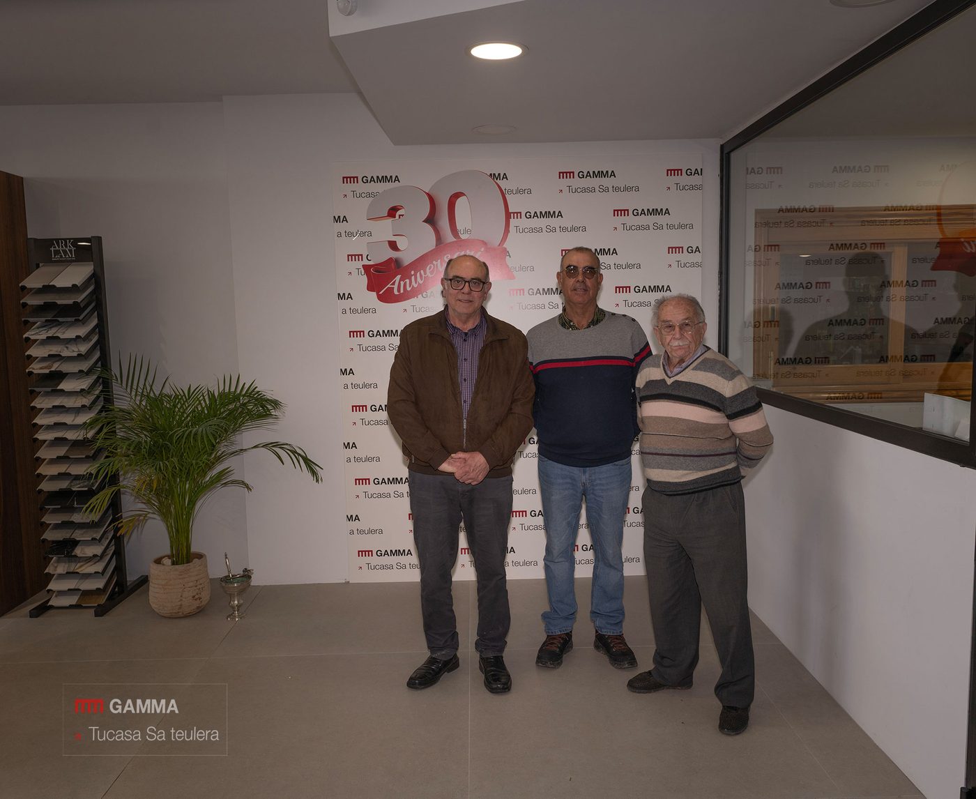 El equipo de Sa Teulera en la celebración del 30 aniversario
